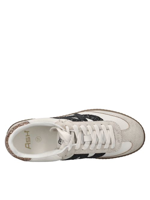 Sneakers in pelle ASH | SUNSET INTERCEPTOR/KID SKIN LINUSBEIGE-BIANCO-NERO-COOPER